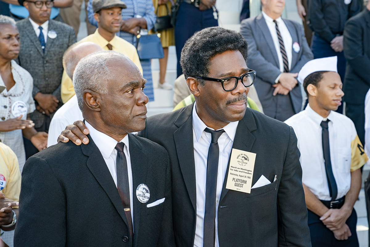 Rustin: Glynn Turman, Colman Domingo -- Photo: David Lee/Netflix