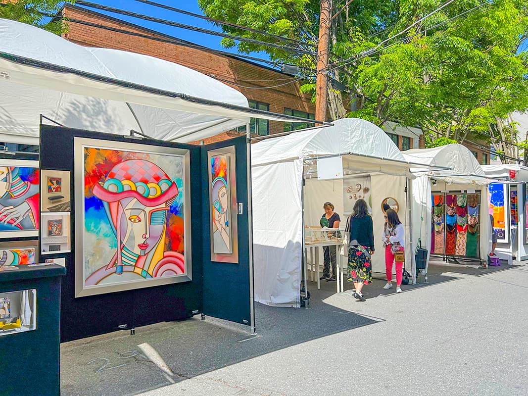 SPOTLIGHT Bethesda Fine Arts Festiva Art Tent Metro Weekly