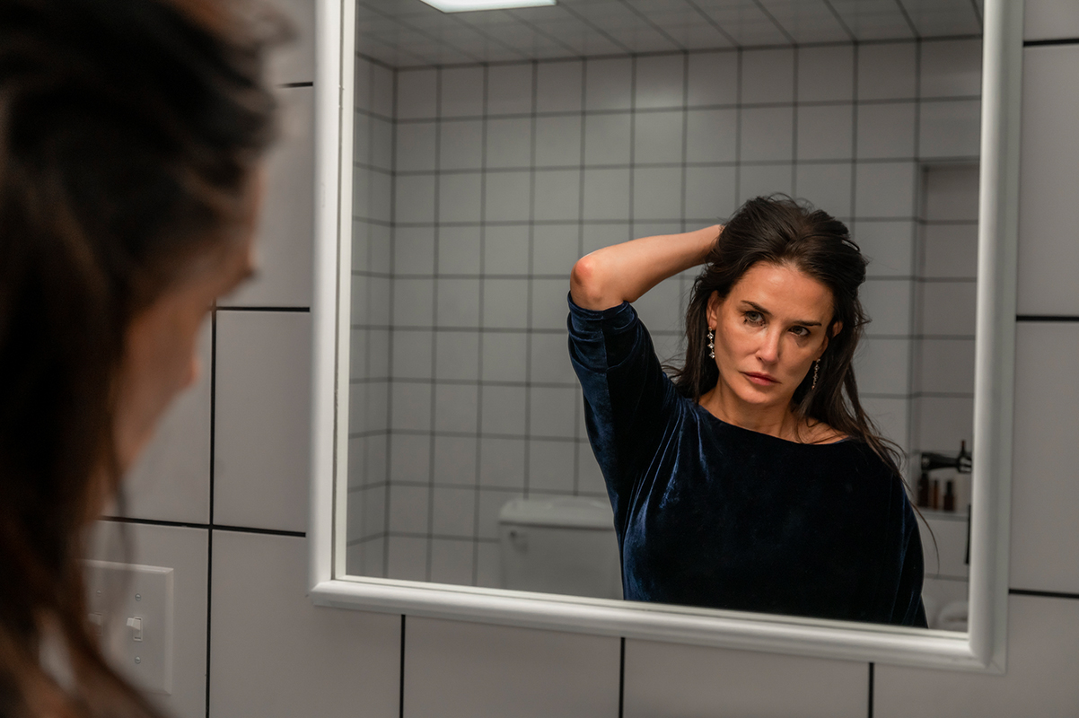 Demi Moore in The Substance - Photo: MUBI