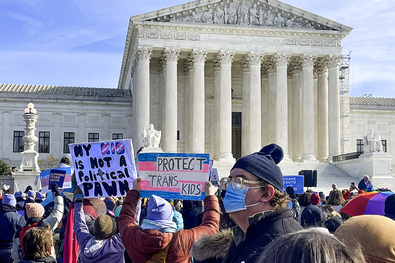 Supreme Court hears Tennessee Trans health care ban case - Photo: John Riley