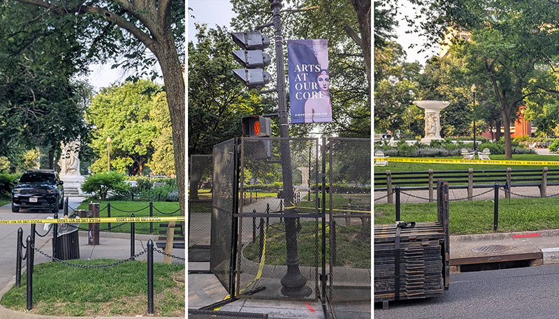Dupont Circle on June 6, 2025 - Photos: Vincent E. Slatt