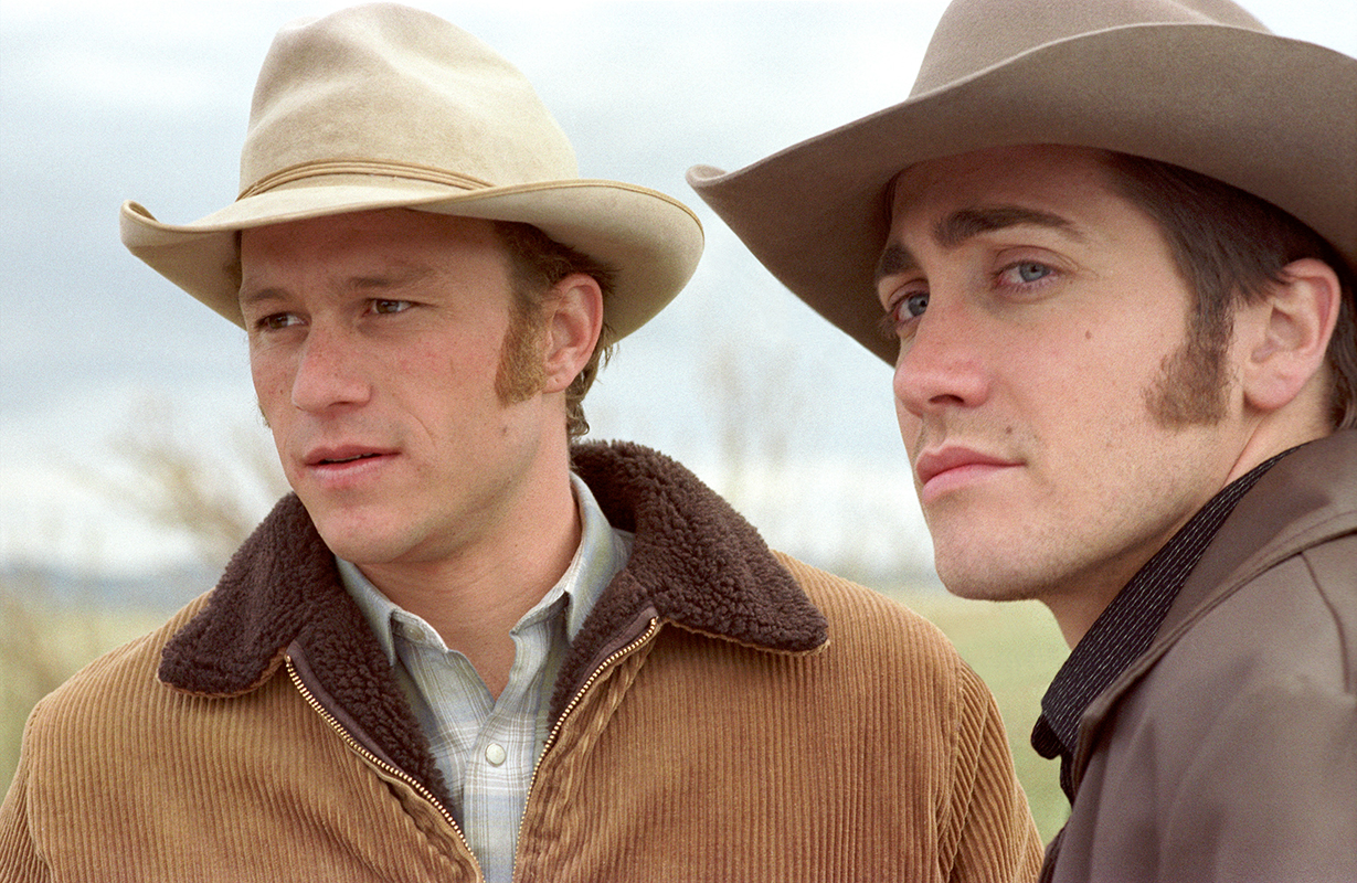 Brokeback Mountain: Jake Gyllenhaal and Heath Ledger - Photo: Focus Features