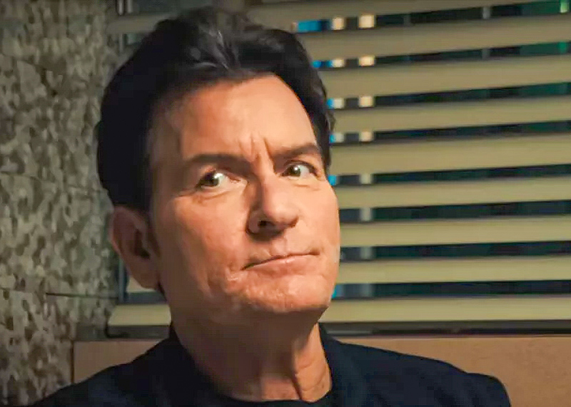 Charlie Sheen - Netflix Screenshot