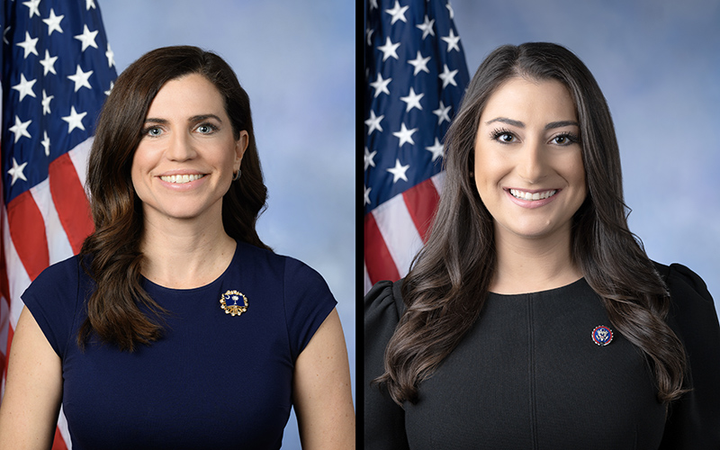 Nancy Mace, Sara Jacobs - Official Portraits