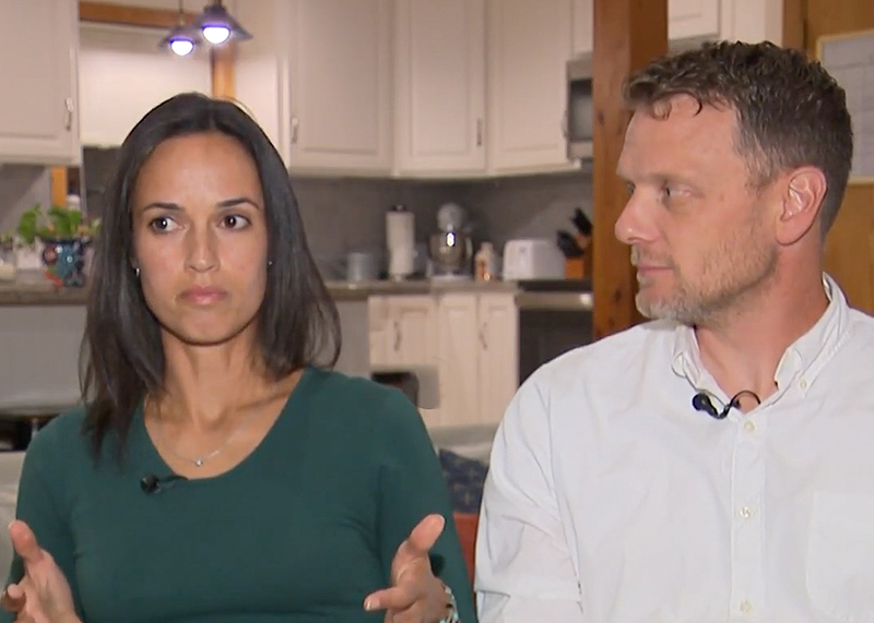 Lydia and Heath Marvin - WBZ CBS News Boston screenshot