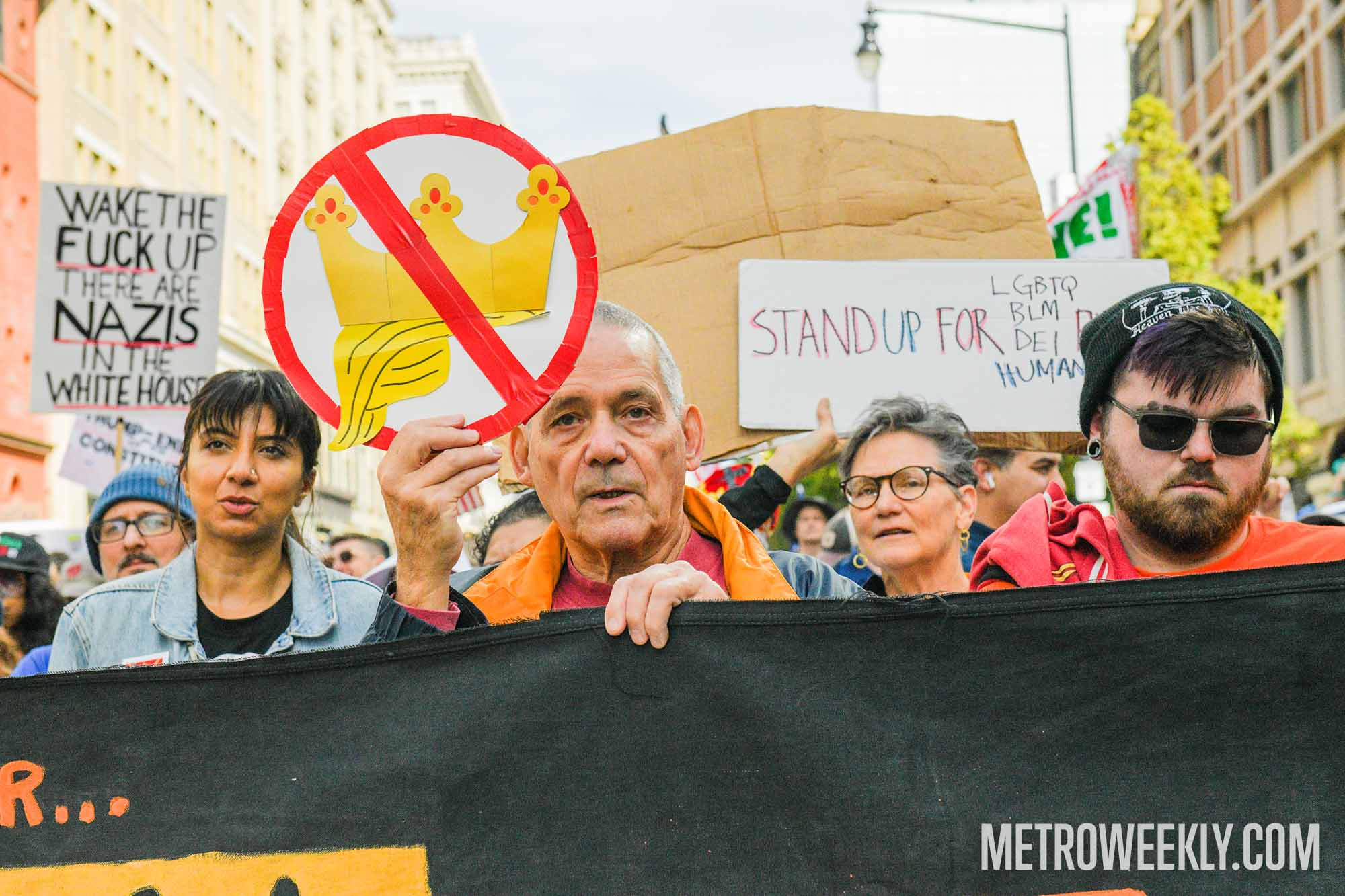 No Kings March: Oct. 18, Washington, D.C. - Photo: Judy Schloss /Metro Weekly