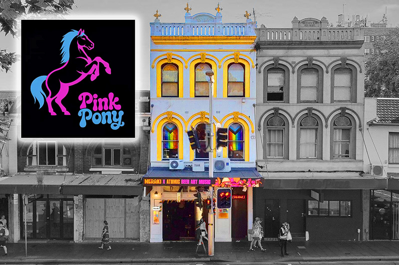 Pink Pony, 231 Oxford Street, Sydney, Australia