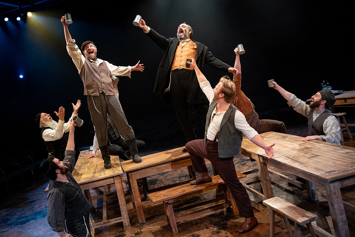 Fiddler on the Roof: Douglas Sills and Jeremy Radin - Photo: Daniel Rader