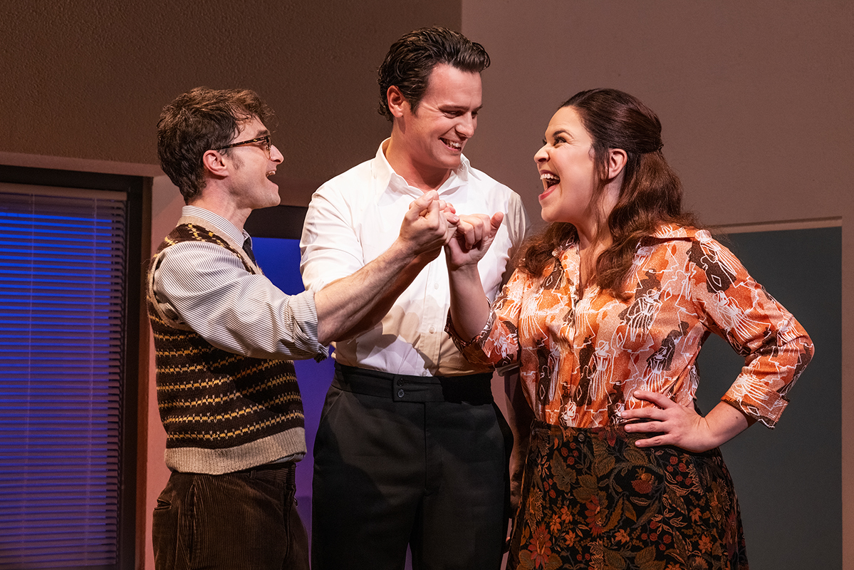 Merrily We Roll Along: Daniel Radcliffe, Jonathan Groff, and Lindsay Mendez