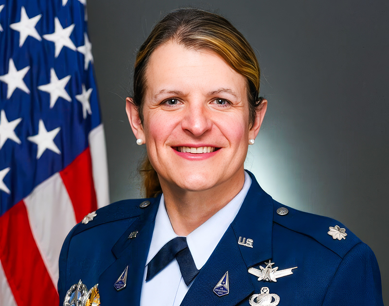 Bree Fram - Space Force Official Portrait