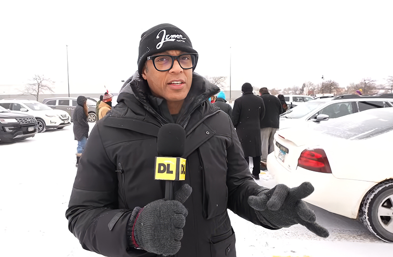 Don Lemon reporting from Minnesota - YouTube Screenshot