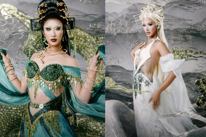 Nymphia Wind and Plastique Tiara