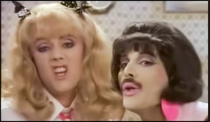 Queen, "I Want to Break Free" - YouTube screenshot
