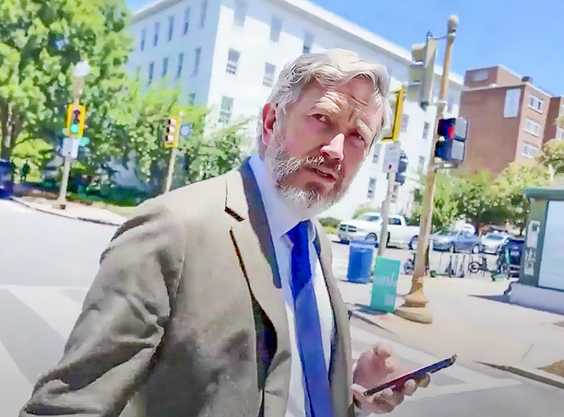 Kentucky Rep. Thomas Massie - Photo: Nicholas Ballasy video screenshot