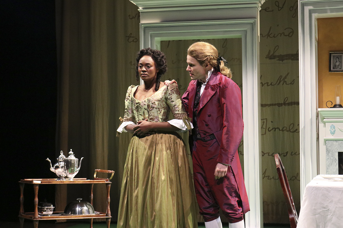 Sally and Tom: Renea S. Brown and Josiah Bania - Photo: Kent Kondo