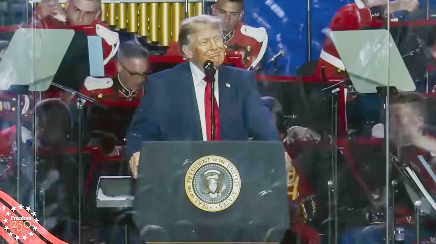 President Trump at the Kickoff for the Great American State Fair - Screenshot