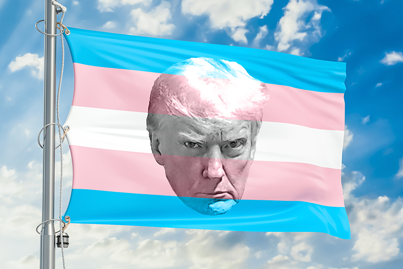 Trump Claims Hospitals Are Doing “Reverse Surgery” on Trans People