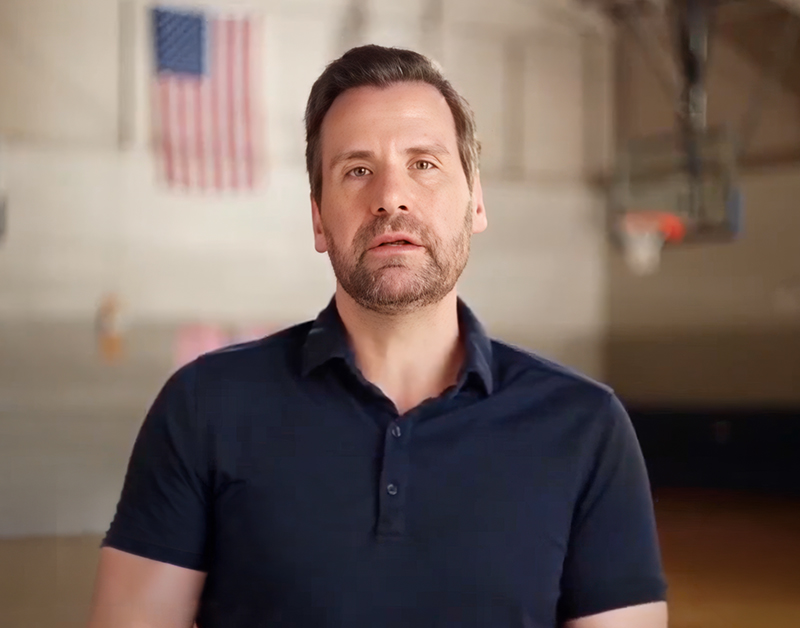 Iowa Democrat Josh Turek’s anti-trans ad - Screenshot