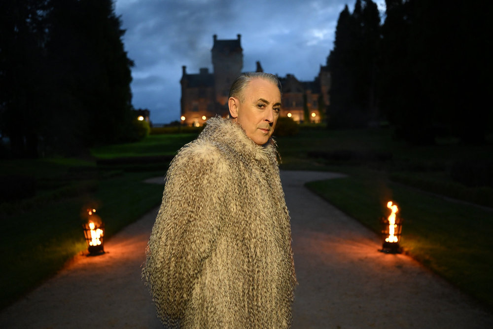 The Traitors: New Blood: "Wake of the Living Dead" -- Pictured: Alan Cumming -- Photo: Euan Cherry/NBC